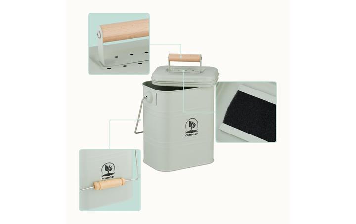 Produktbild Relaxdays Küchen-Komposteimer (3.50 l)