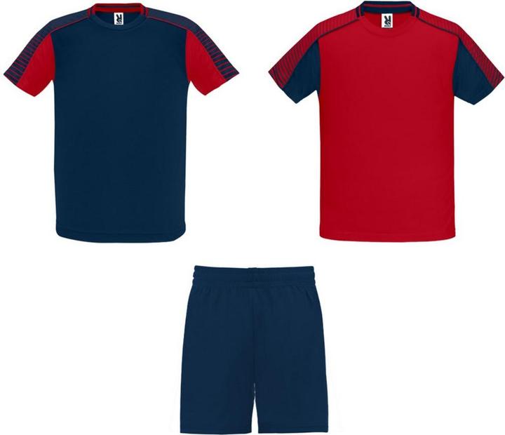 Red, Navy blue