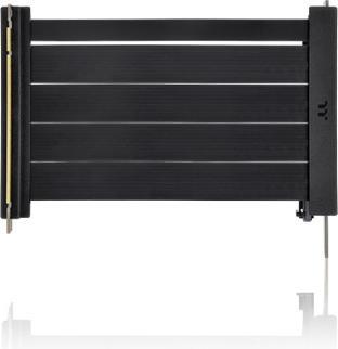 Produktbild Thermaltake PCI-E 4.0 Dual 90° Riser Cable (schwarz, 13cm)