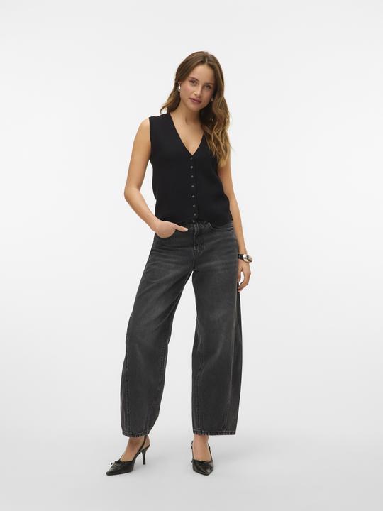Actual product image Vero Moda VMZELDA Hohe Taille Barrel Fit Jeans Straight-Fit (W29/L34)