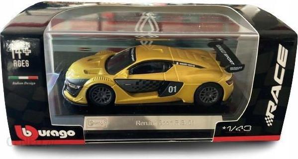 Immagine prodotto Bburago 18/38304 Renault Sport RS 01 Auto ufficiale in scala 1:43 Serie Race Replica in metallo da