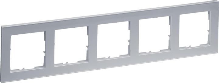 Actual product image Legrand SEANO + 5-fach Rahmen, halogenfreies Thermoplast, nachhaltige Produktion und Verpackung
