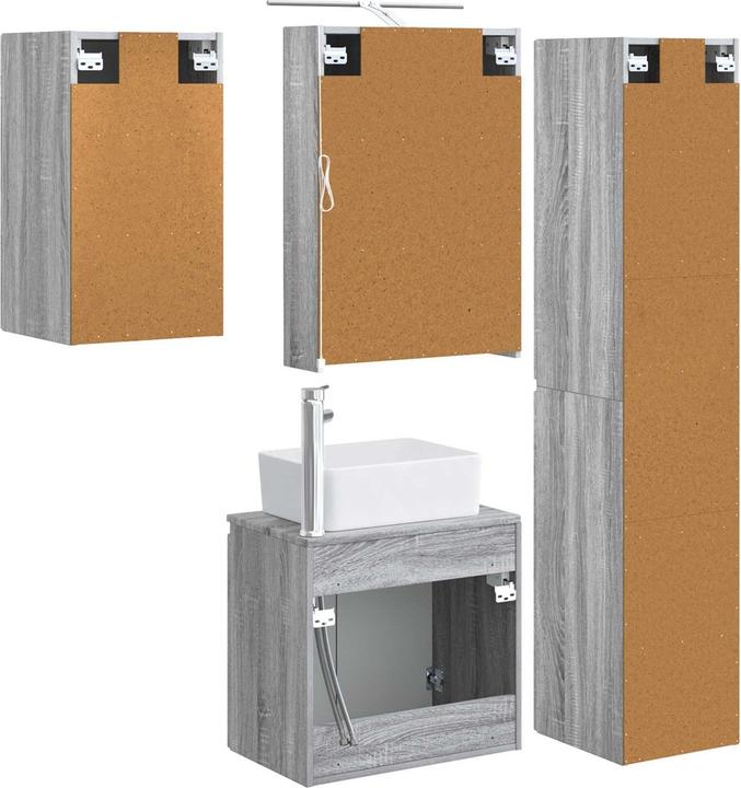 Produktbild vidaXL Badezimmerschrank-Set