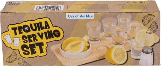 Immagine prodotto Out of the blue Tequilla Serving SET mit 9 Teilen by (9 x)