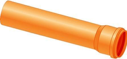 Produktbild Magnaplast KGEM pipe with a socket for external sewage system, foam core, class B 160mm 0.5m (22000)