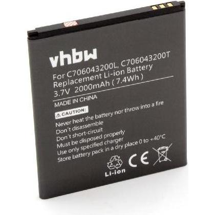 Thumbnail - XCell Li-Ion-Akku - 2000mAh (3.7V) für Handy, Smartphone, Telefon wie C706043200L (Akku), Mobilgerät Ersatzteile, Transp...