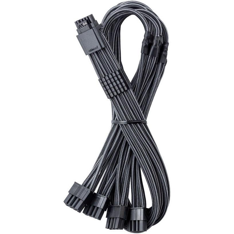 CableMod Cavo C-Series Pro ModMesh 12V-2x6, con guaina, da 16 pin a 4x 8 pin, per Corsair Type 4 e 3 P, Cavo interno (PC)