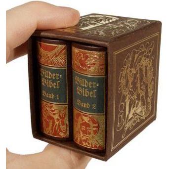 Bilderbibel, 2 Bde. (Miniaturausgabe), Sachbücher