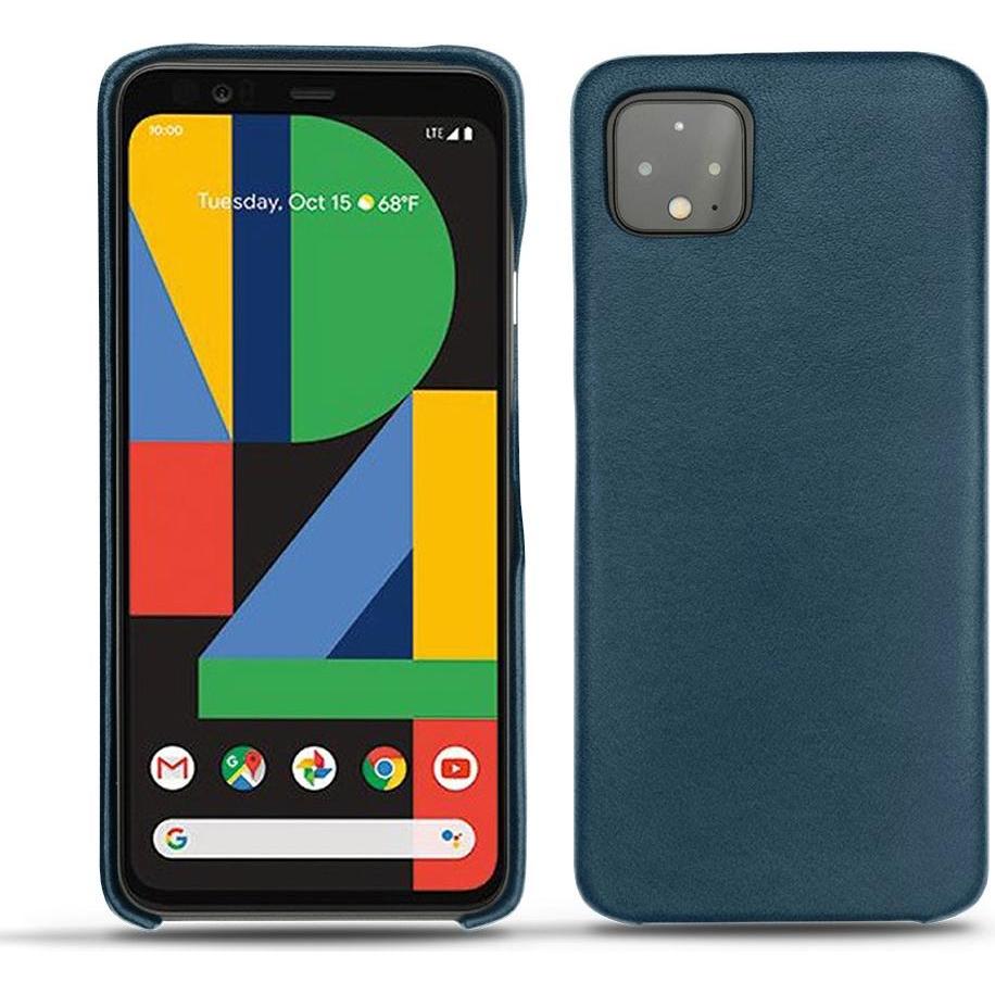 Noreve Lederschutzhülle (Google Pixel 4), Smartphone Hülle, Blau