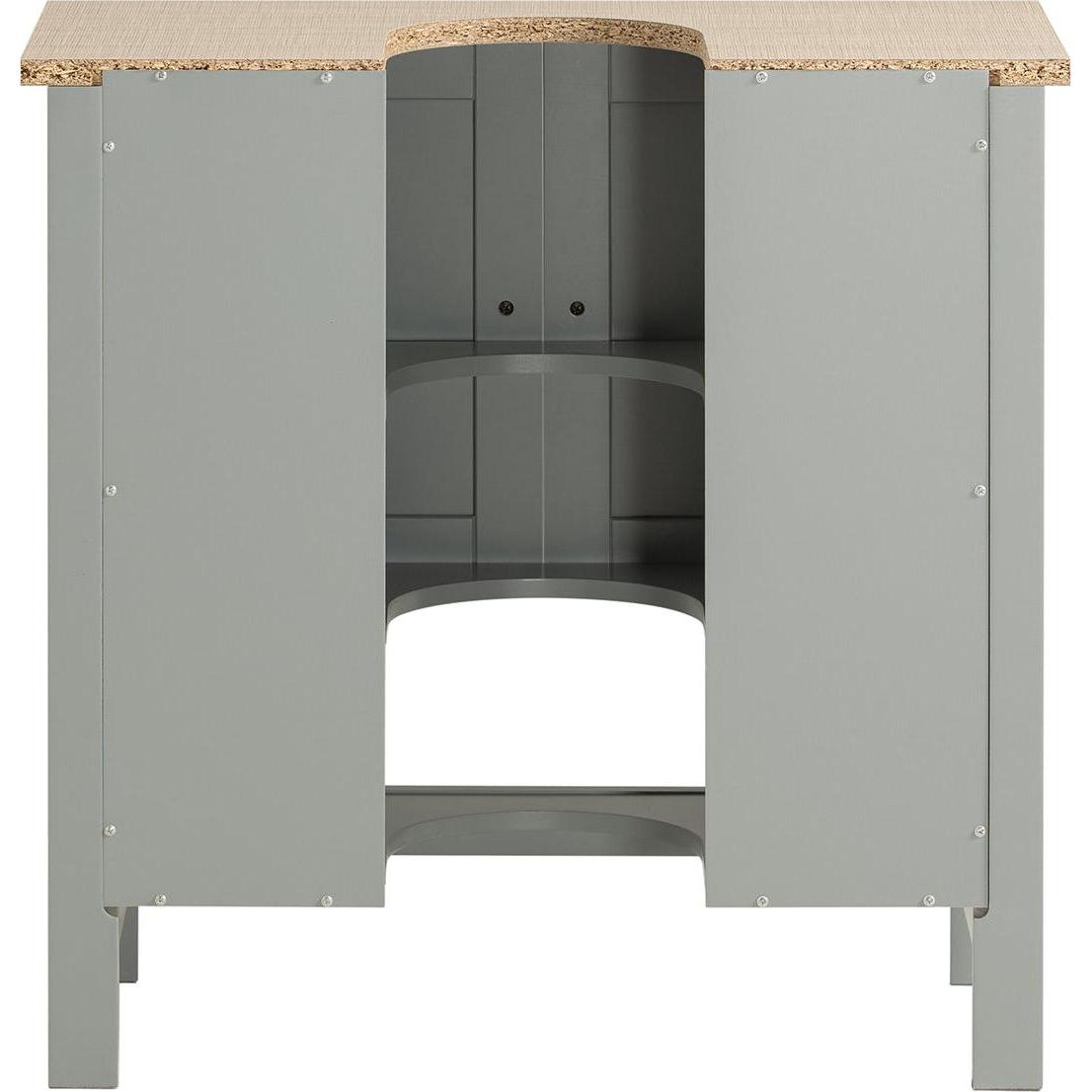 SoBuy, Schminktisch, Waschbeckenunterschrank (60 x 60 x 30 cm)