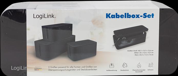 Actual product image LogiLink Cable box set