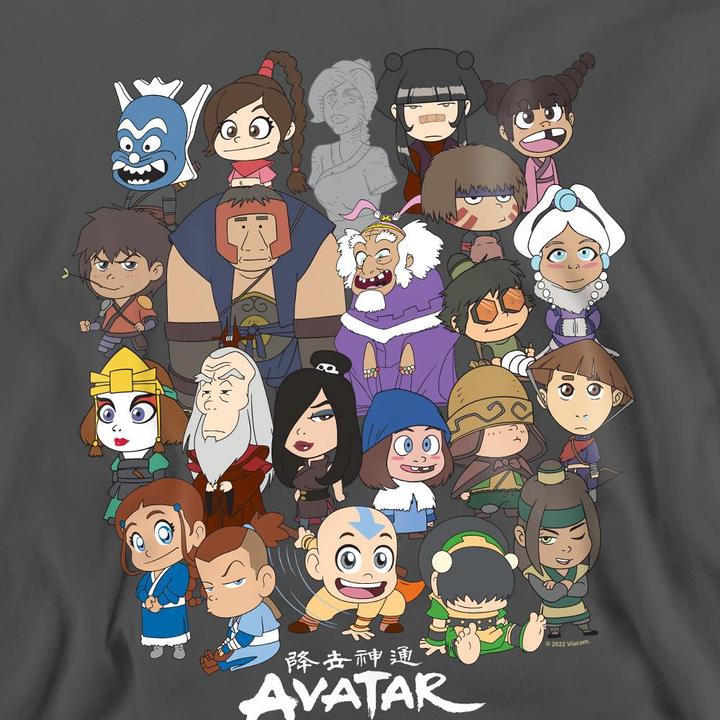Immagine prodotto Avatar: The Last Airbender Felpa Gruppo Chibi Adulto Unisex (XL)