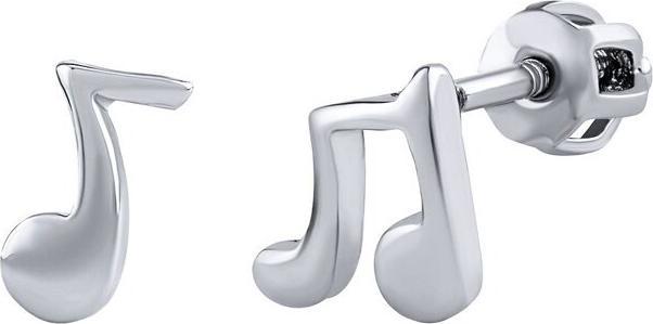 Produktbild Silvego Chopin musical note silver earrings SILVEGOB70579SEBD