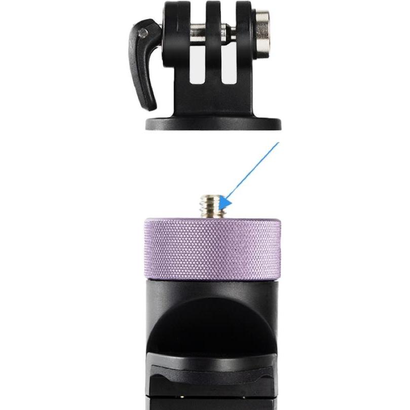 Thumbnail - Pgytech Handgriff und Tripod (Diverse), Action Cam Zubehör, Schwarz