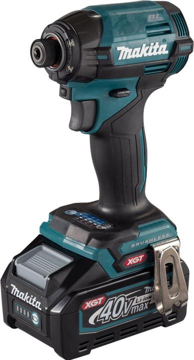 Image du produit Makita Visseuse à choc sans fil TD002GD202 | 40 V, 2x 2,5 AhBatterie, chargeur en coffret