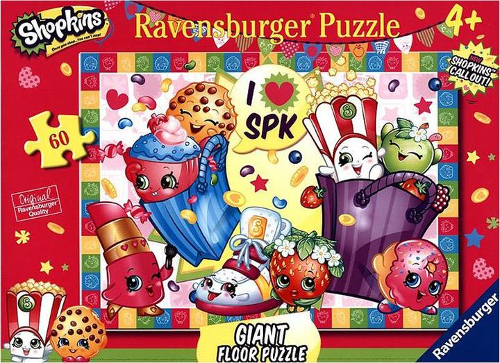 Produktbild Ravensburger Shopkins - Grosses Bodenpuzzle (60 Teile)