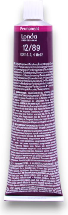 Image du produit Londa Coloration crème Color 12/89 blond spécial perle-cendré (Blond, Argent, Blanc)