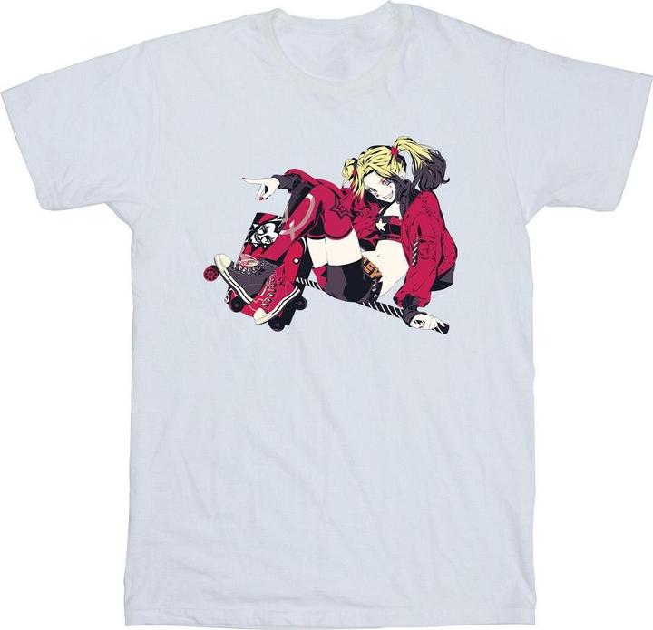 Immagine prodotto Harley Quinn Rollerskates Maglietta Uomo (XL)