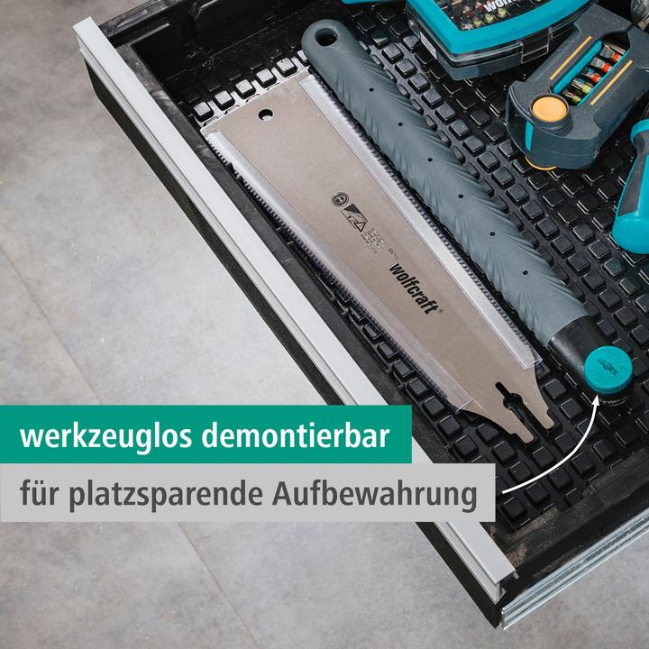 Produktbild wolfcraft 1 Japansäge doppelseitig verzahnt 240mm