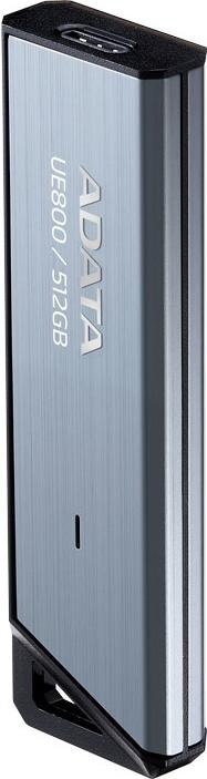 Image du produit Adata UE800 Lecteur flash USB USB Type-C 3.2 Gen 2 (3.1 Gen 2) Silver (512 Go, USB-C, USB 3.2 Gen 2)