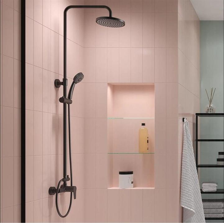 Actual product image FERRON Set Shower With Mixer Rennto Btr7u Black