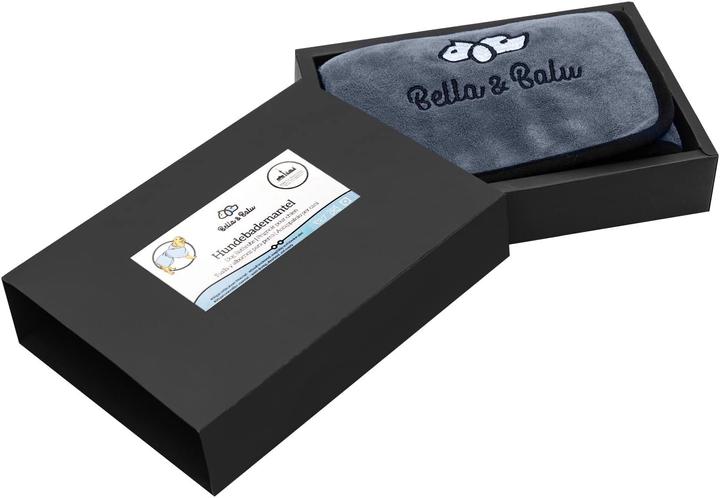 Image du produit Bella & Balu Peignoir de bain pour chiens en microfibre (Manteau pour chien)