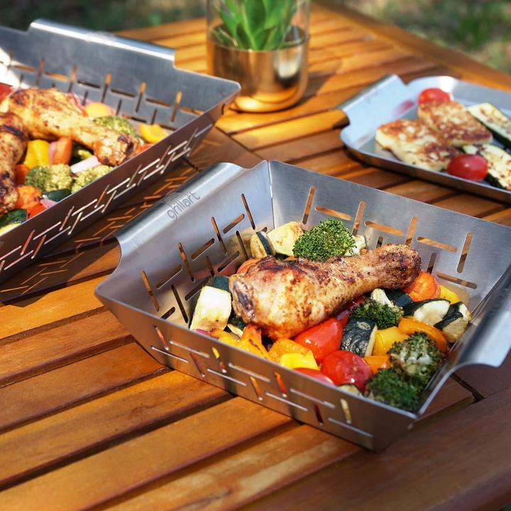 Actual product image Grillart Premium Grillkorb Set