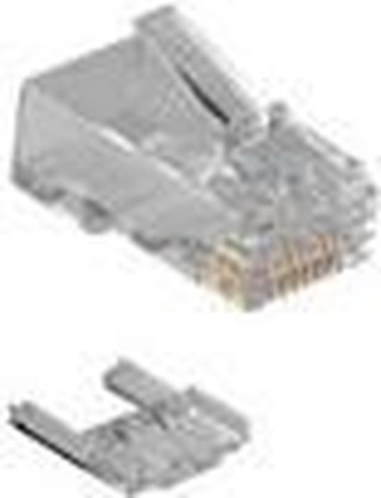 Produktbild ACT RJ45 (8P/8C) CAT6 modulaire connector for round cable with solid or stranded conductors. Suitable fo