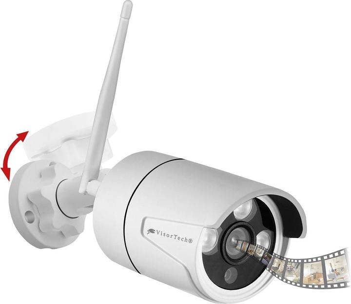 Actual product image VisorTech 2K wireless camera for recorder DSC-500.nvr (2304 x 1296 Pixels)