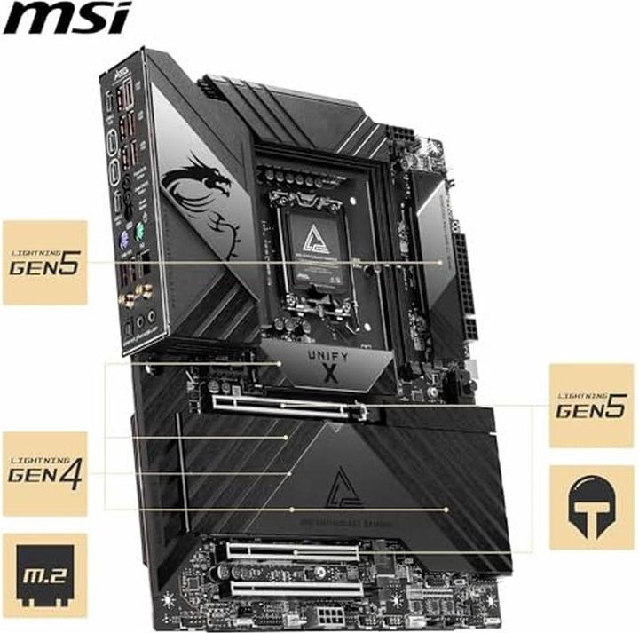 Productafbeelding MSI MEG Z890 UNIFY-X (LGA 1851, Intel Z890, ATX)