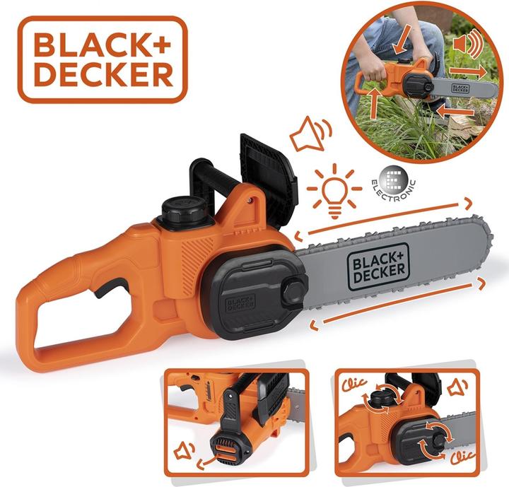 Produktbild Smoby Black+Decker Kettensäge
