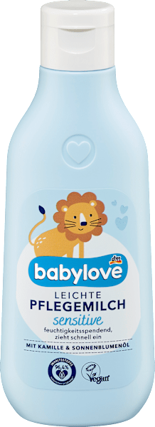 Image du produit dm babylove Lait de soin léger, sensitive