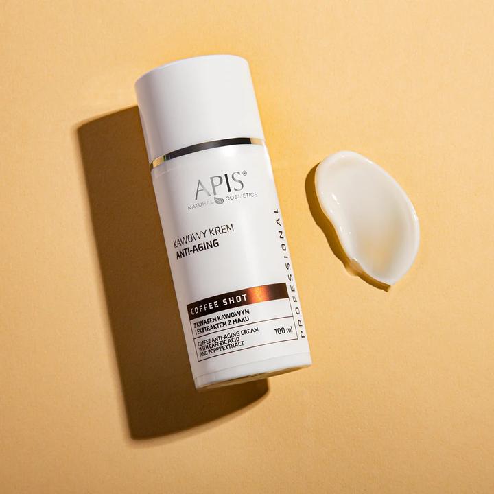 Immagine prodotto Apis Natural Cosmetics Apis Coffee Shot Crema di caffè con acido caffeico ed estratto di semi di papavero 100Ml (Crema corpo, 100 ml)