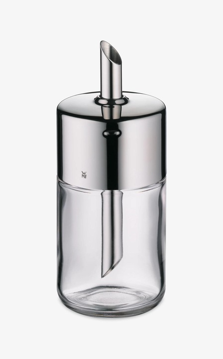 Produktbild WMF Zuckerstreuer Gewürzstreuer 240g für Zucker Kakao Barista Glas Edelstahl (0.25 l)