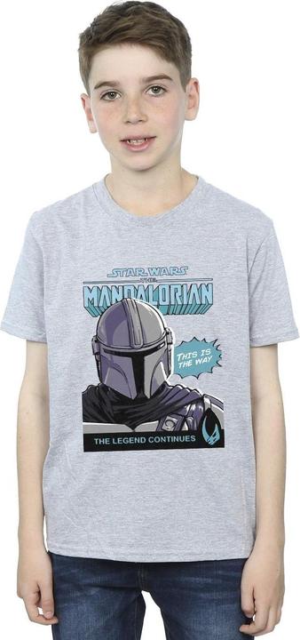 Produktbild Star Wars Mando Comic Cover TShirt Jungen (104)