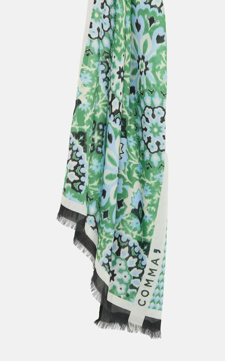 Image du produit Comma Tuch Modal-Schal mit Print
