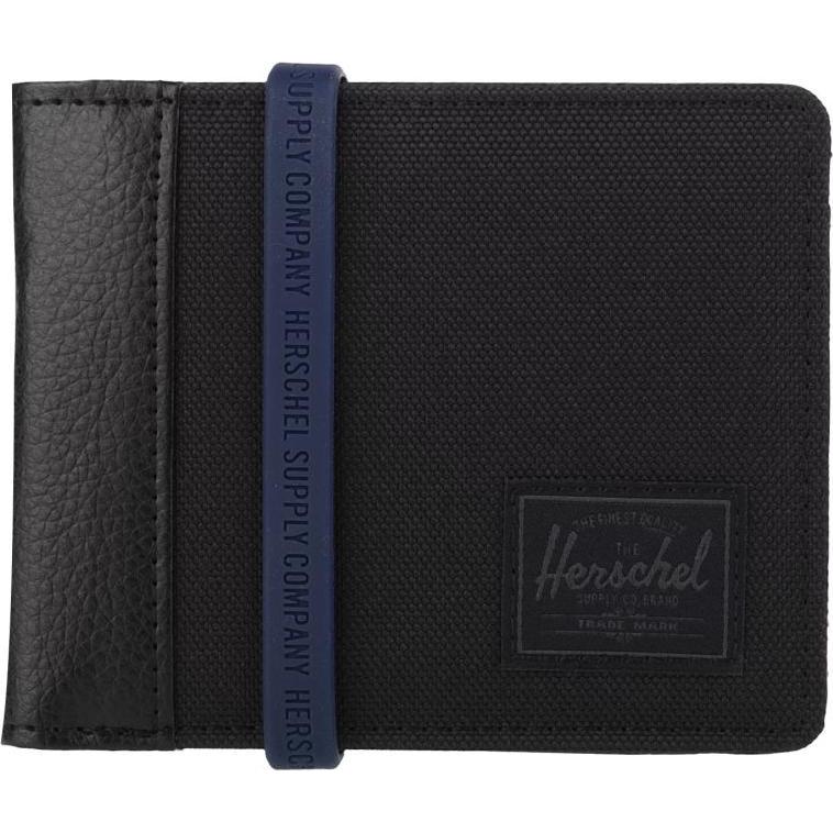 Herschel, Portafoglio, Hank RFID-Geldbörse II, Nero