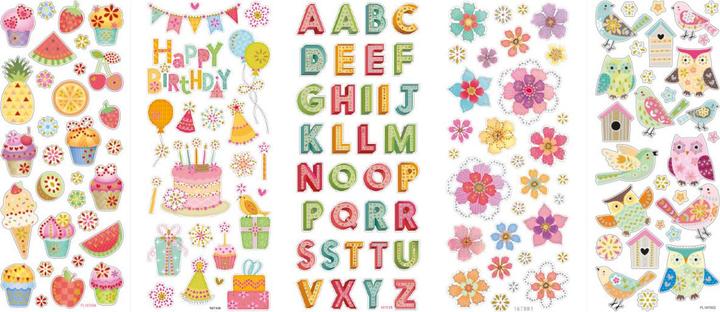 Image du produit Folia Autocollants Brilliant (147 Autocollants)