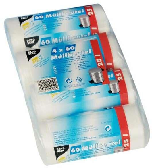 Actual product image Papstar Bin liners (960 x, 25 l)