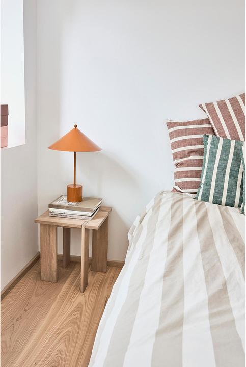 Produktbild OYOY Living Kissenbezug Kara 60 x 40 cm, Grün/Weiss (60 x 40 cm)