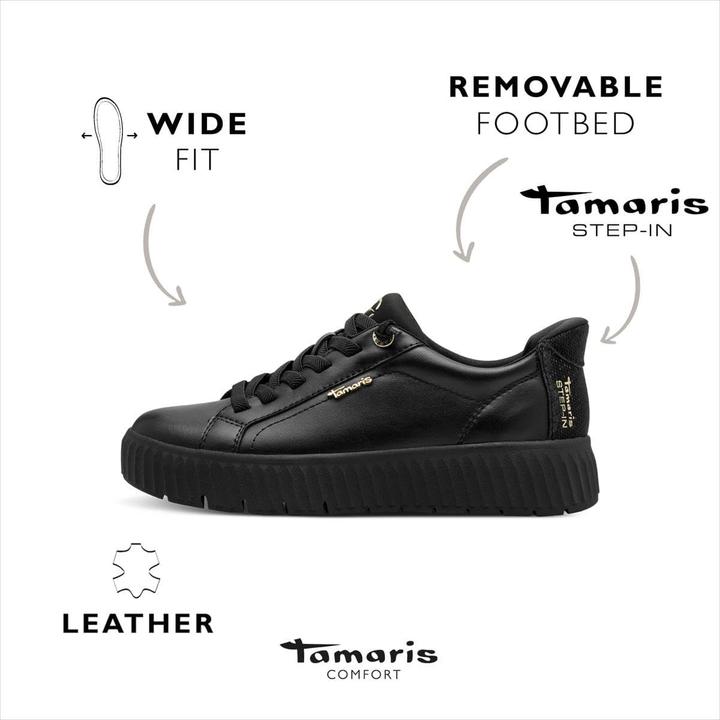 Image du produit Tamaris Scarpa da Ginnastica Comoda a Taglio Largo (38)