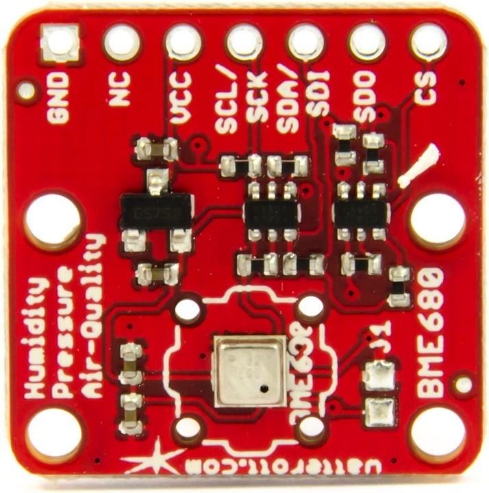 Produktbild Watterott BME680 Breakout Luftfeuchtigkeits-, Druck-, Temperatur- & Luftgütesensor