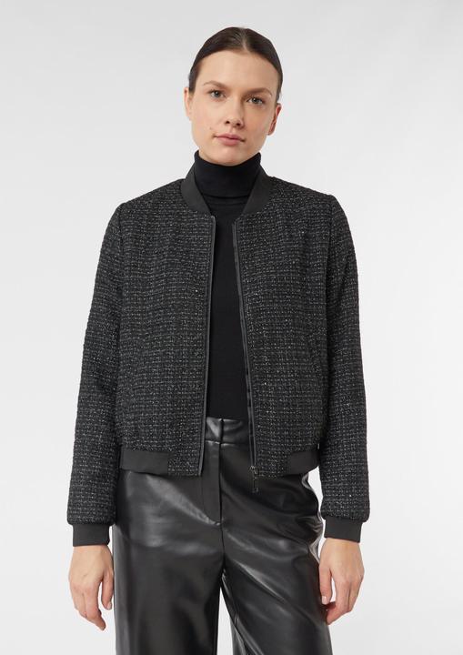 Immagine prodotto Comma Indoor-Jacke Kurzer Blouson mit dezentem Glitzergarn (34)