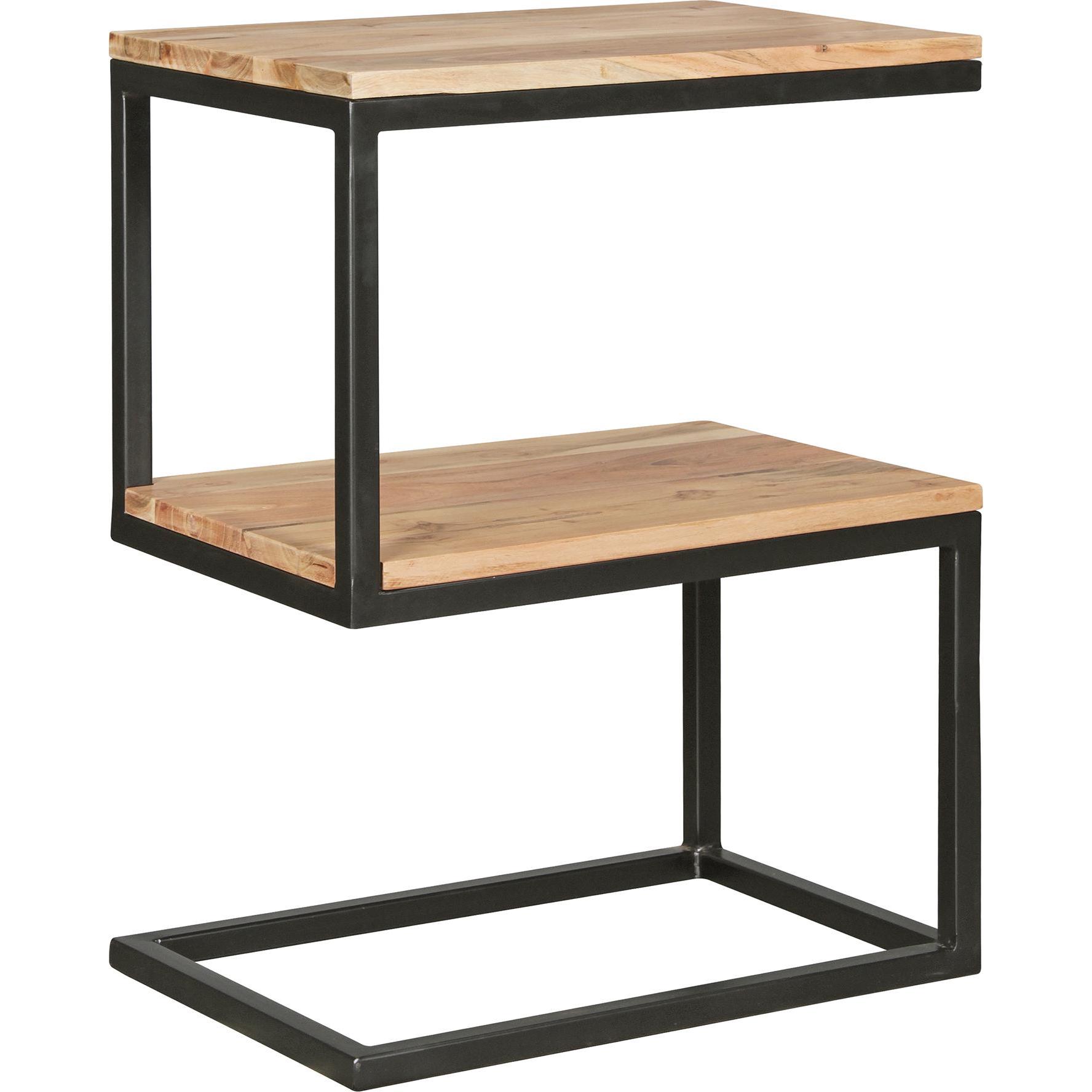 FineBuy, Couchtisch + Beistelltisch, Kido (45 x 30 x 60 cm)