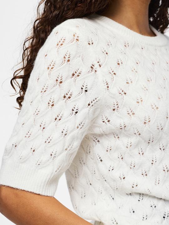 Produktbild Pieces Pclelou Ss O-Neck Knit Noos Bc (M)