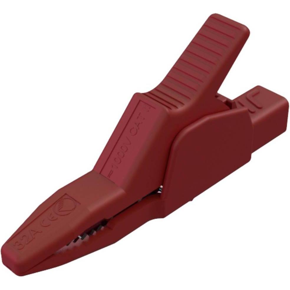 Hirschmann Test & Measurement Sicherheitsabgreifklemme AK 2B 2540 (Prüfspitze), Messtechnik, Rot