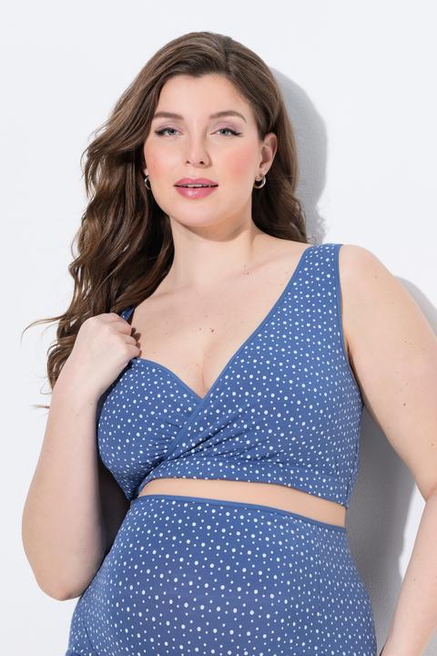 Immagine prodotto Ulla Popken Bustier per l'allattamento Bellieva di cotone biologico con pizzo e senza cuciture (54 B)