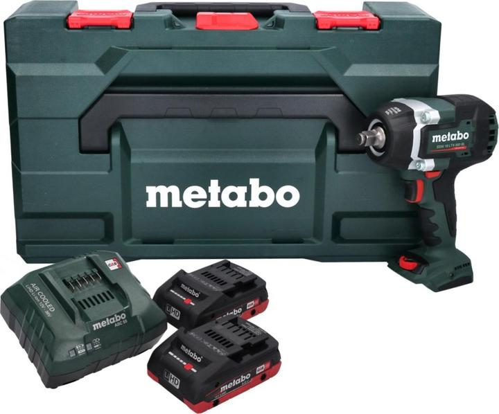 Produktbild Metabo SSW 18 LTX 800 BL Akku Schlagschrauber 18 V 800 Nm 1/2" Brushless + 2x Akku 4,0 Ah + (Akkubetrieb)