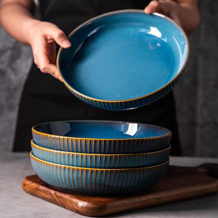 Produktbild Csyy Keramik-Pastateller-Set (4-teilig, tief) (4x)