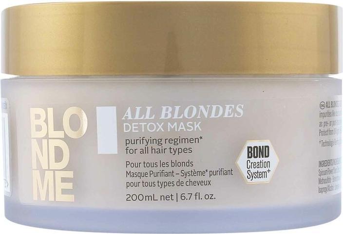 Actual product image Schwarzkopf Professional Blondme - All Blondes Detox Mask (200 ml)